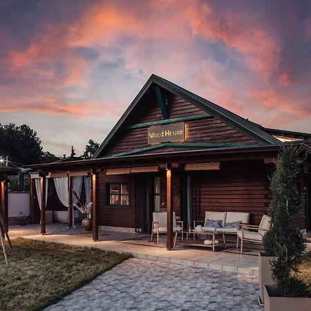 Wood House "Private Spa" Vergia Экстерьер фото
