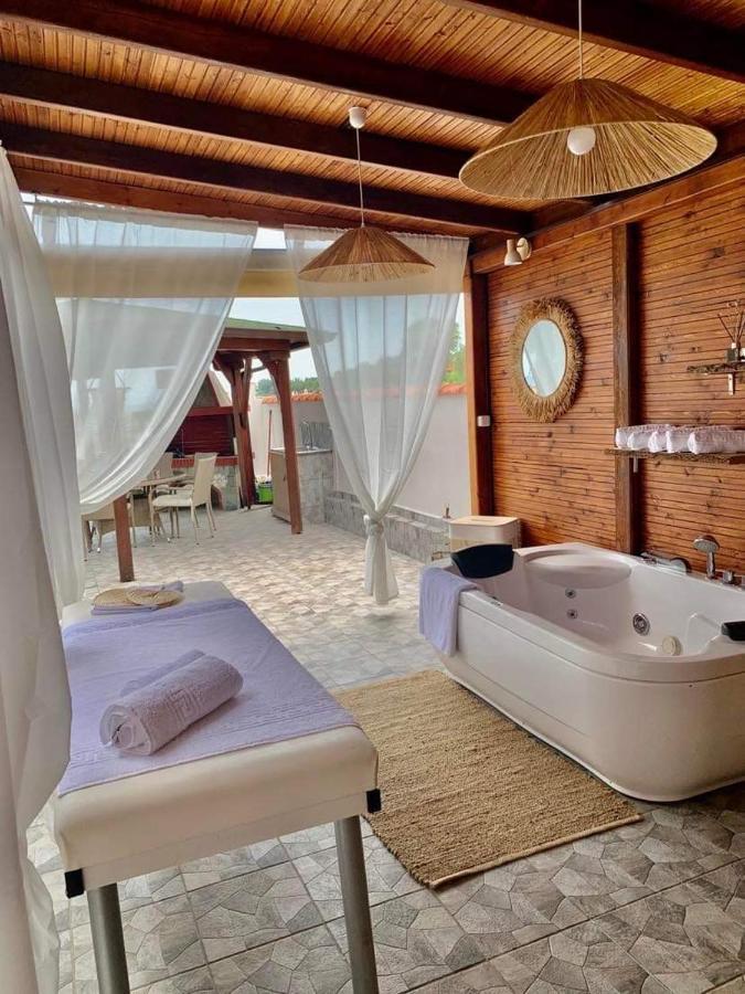 Wood House "Private Spa" Vergia Экстерьер фото